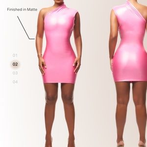 Pink Coucoo Dress Gagnon dress in Rosewater Fizz